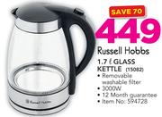 Russell Hobbs 1.7Ltr Glass Kettle 