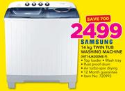 Samsung 14Kg Twin Tub Washing Machine WT14J4200MB F