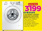 Samsung 7Kg Front Loader Washing Machine White WW70J42631W F