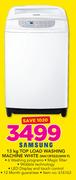 Samsung 13Kg Top Load Washing Machine White WA13F5S2UWW F