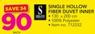 Sheraton Single Hollow Fiber Duvet Inner