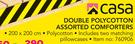 Casa Double Polycotton Assorted Comforters Includes Two Matching Pillowcases