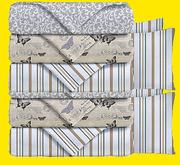 Mainstays Double 3 Piece Microfiber Sheet Set Print Assorted Includes Two Matching Pillowcases