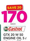 Castrol GTX 20W 50 Engine Oil-5Ltr