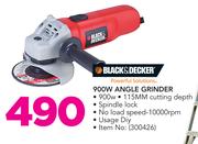Black & Decker 900W Angle Grinder
