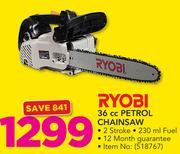 Ryobi 36cc Petrol Chainsaw