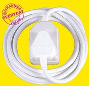 Simple Choice 3M 10A Extension Cord White