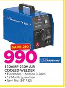 Tradewld 130 AMP 230V Air Cooled Welder