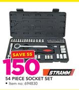 Stramm 54 Piece Socket Set