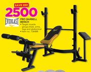 Everlast Pro Barbell Bench