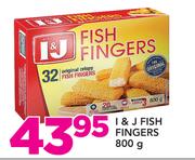 I & J Fish Fingers-800g