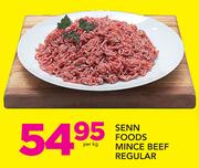 Senn Foods Mince Beef Regular-Per kg