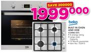 Beko Built In Oven And Hob Combo Set