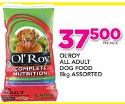 Ol'Roy All Adult Dog Food Assorted-8kg Per Pack