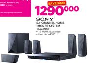 Sony 5.1 Channel Home Theatre System DAV-DZ350