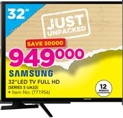 Samsung 32" LED TV Full HD Series 5 UA32