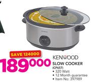 Kenwood 320 Watt Slow Cooker CP657