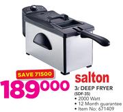 Salton 3Ltr Deep Fryer SDF-35