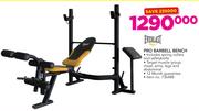 Everlast Pro Barbell Bench Including Spring Collars And Safetybolts