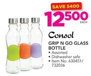 Consol Grip N Go Glass Bottle-Each