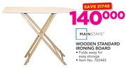 Mainstays Wooden Standard Ironing Board