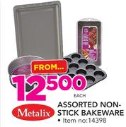 Metalix Assorted Non Stick Bakeware-Each