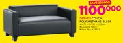 Denver Couch Polyurethane Black 79x139x78cm