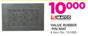 Matco Value Rubber Pin Mat