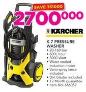 Karcher K7 Pressure WasherIncluding Dirt Blaster