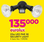 Eurolux 22W LED Par 38 Security Light