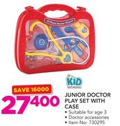 Kid Connection Junior Doctor Play Set With Case