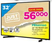 Hisense 32" HD Ready LED TV HX32M2160
