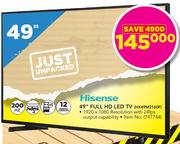 Hisense 49" Full HD LED TV HX49M2160F