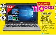 Asus 15.6" Intel Celeron Notebook X541NA-GQ278T