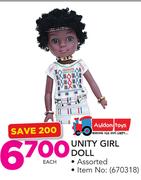 Auldon Toys Unity Girl Doll