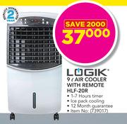 Logik 9Ltr Air Cooler With Remote HLF-20R