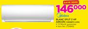 Midea Blanc Split 2 HP Aircon 18000 BTU LOW