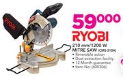 Ryobi 210mm/1200W Mitre Saw CMS-210A