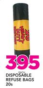 Disposable Refuse Bags-20s Each
