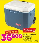 Coleman 50QT Xtreme Wheeled Cooler 