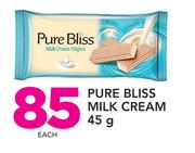 Pure Bliss Milk Cream-45g Each