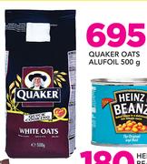 Quaker Oats Alufoil-500g
