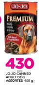 Jo Jo Canned Adult Dog Assorted-400g Each