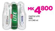 Castle Lite NRB-6 x 340ml