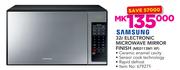 Samsung 32Ltr Electronic Microwave Mirror Finish ME0113M1 XF