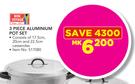 Bon Voyage 3 Piece Aluminium Pot Set