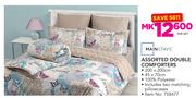 Mainstays Assorted Double Comforters Including Two Matching Pillowcases-Per Set