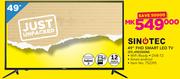 Sinotec 49" FHD Smart LED TV STL-49E2000M