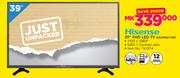 Hisense 39" FHD LED TV HX39N2176F