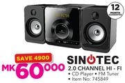 Sinotec 2.0 Channel Hi-Fi